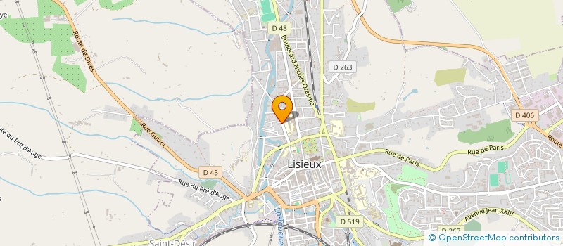 localisation de l'entreprise ATRYTONE à LISIEUX