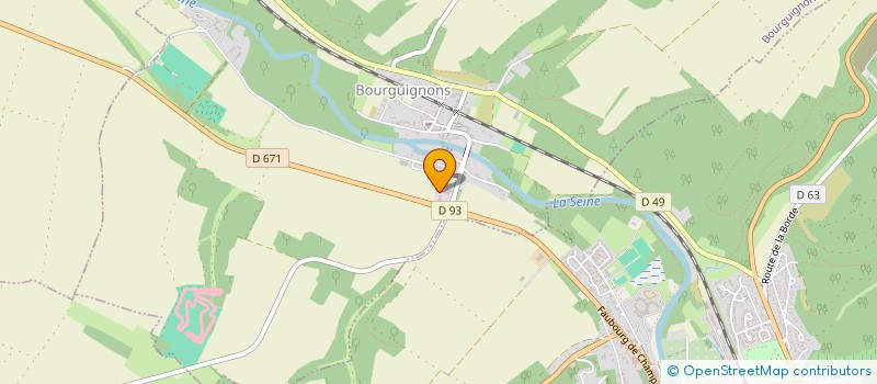 localisation de l'entreprise ATS à BOURGUIGNONS