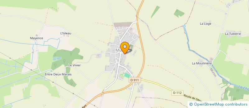 localisation de l'entreprise ATS  MURON