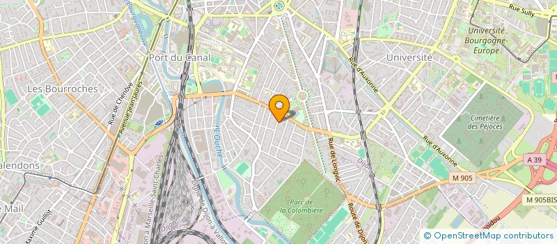 localisation de l'entreprise ATS à DIJON