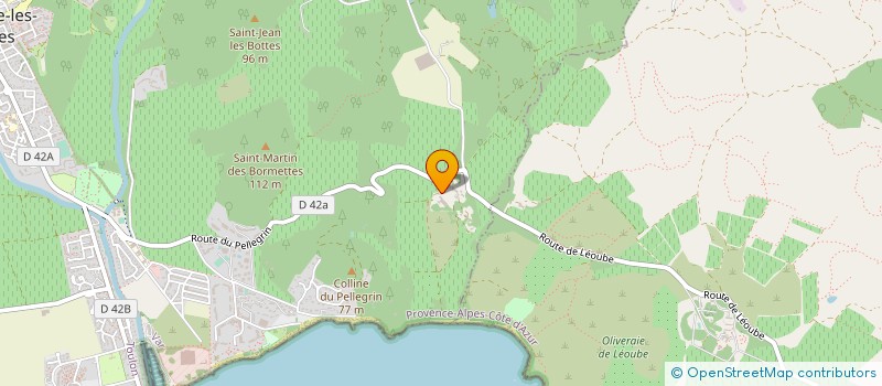 localisation de l'entreprise ATS ALLIANCE TRAVAUX SERVICES  LA LONDE LES MAURES