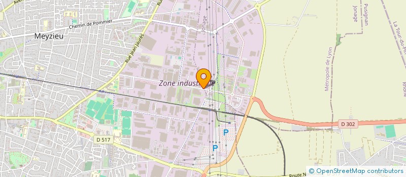 localisation de l'entreprise ATS AND CO  MEYZIEU