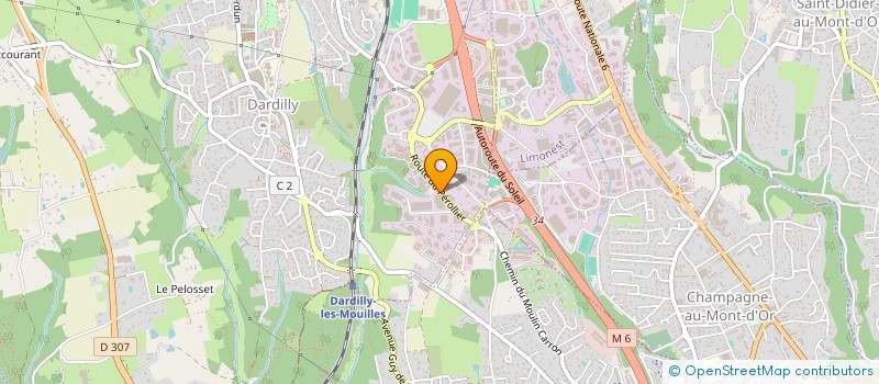 localisation de l'entreprise ATS APPLIED TECH SYSTEMS SAS à DARDILLY