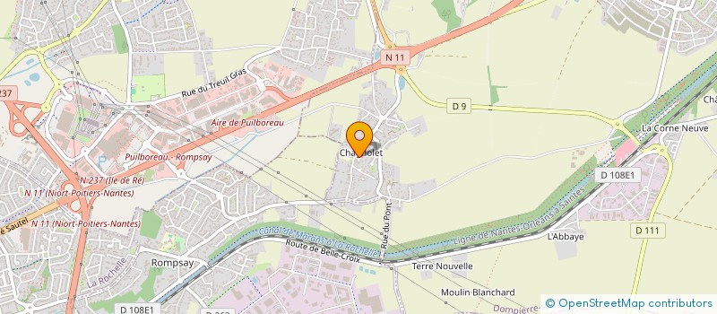 localisation de l'entreprise ATS ( ATELIER TRAVAUX SERVICE)  DOMPIERRE-SUR-MER