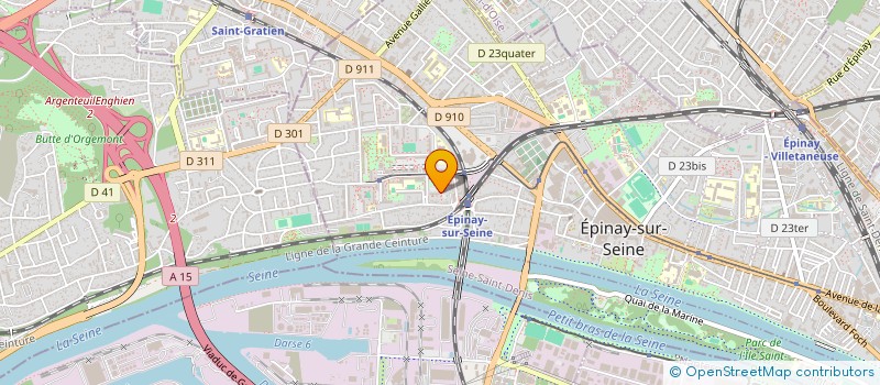 localisation de l'entreprise ATS BATIMENT TECHNIQUE à EPINAY-SUR-SEINE