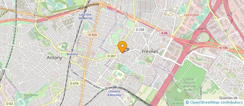 localisation de l'entreprise ATS CONSEIL à FRESNES