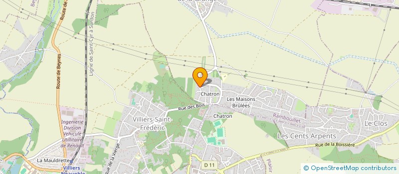 localisation de l'entreprise ATS COUVERTURE  SAINT-GERMAIN-DE-LA-GRANGE