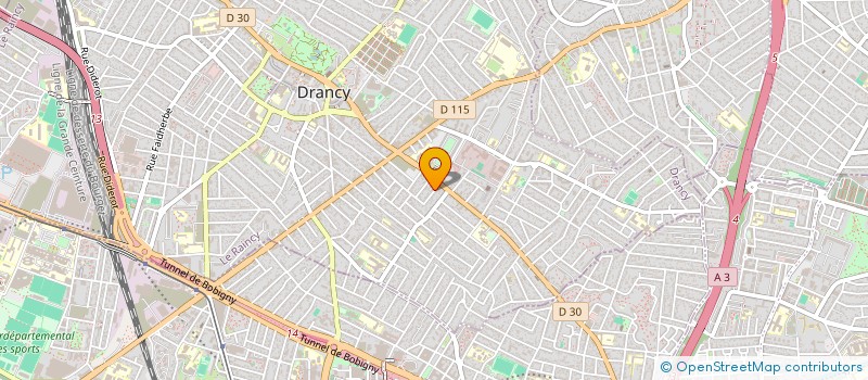 localisation de l'entreprise ATS EVOLUTION à DRANCY