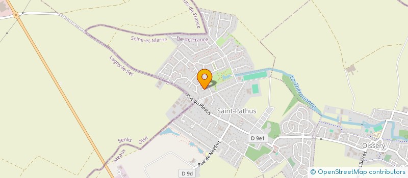 localisation de l'entreprise ATS EXPRESS à SAINT-PATHUS