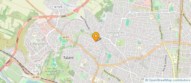 localisation de l'entreprise ATS GROUPE  SAINT CYR AU MONT D OR