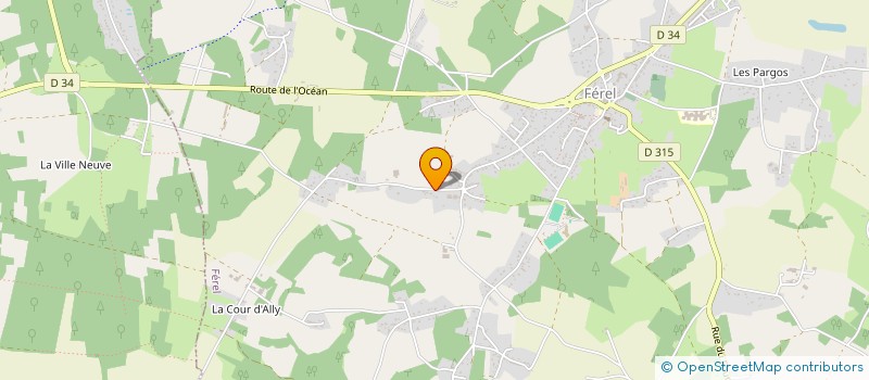 localisation de l'entreprise ATS GROUPE à NIVILLAC