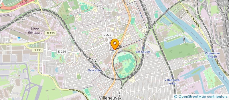 localisation de l'entreprise ATS GROUPE  ORLY