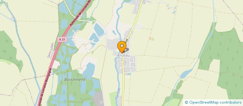 localisation de l'entreprise ATS GROUPE  ARCEAU