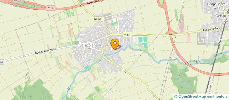localisation de l'entreprise ATS IMMOBILIER  GEISPOLSHEIM