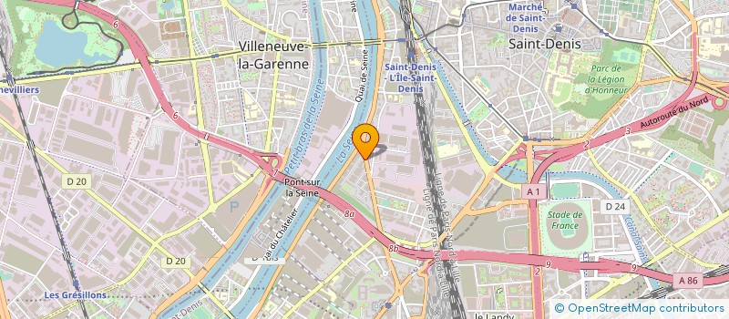 localisation de l'entreprise ATS NETTOYAGE à SAINT-DENIS