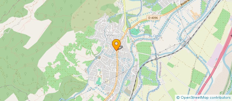 localisation de l'entreprise ATS PROVENCE  VOLX