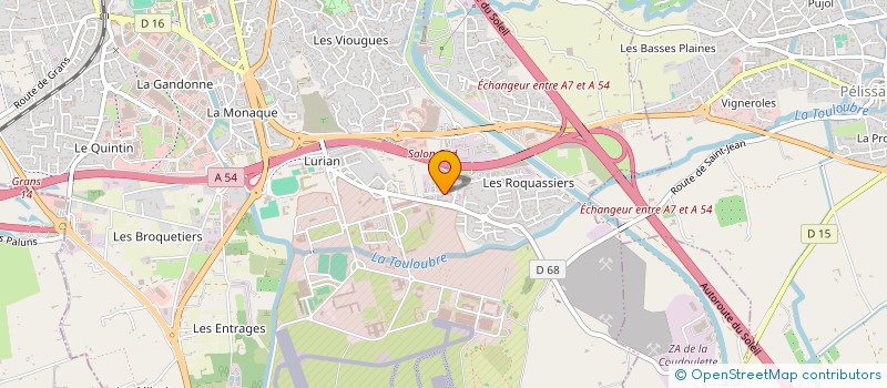 localisation de l'entreprise ATS RESEAUX à SALON-DE-PROVENCE