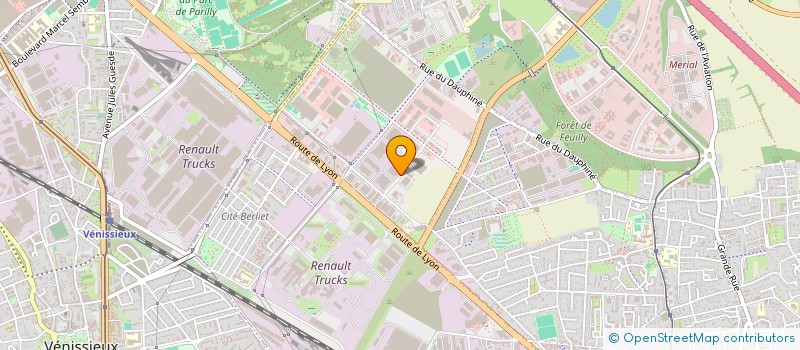 localisation de l'entreprise ATS SANTE à CORBAS