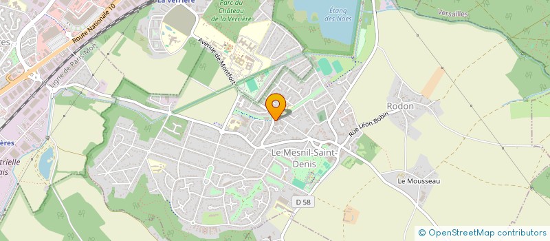 localisation de l'entreprise ATS SANTE  LE MESNIL-SAINT-DENIS