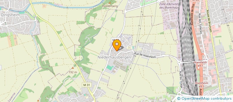 localisation de l'entreprise ATS SOLUTIONS  NIEDERHAUSBERGEN