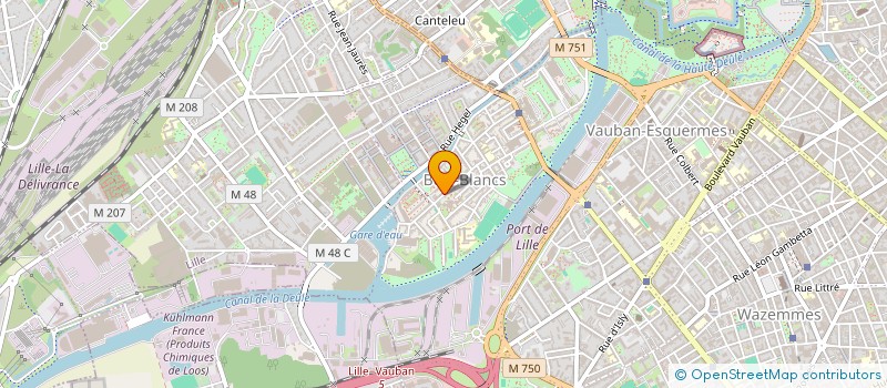 localisation de l'entreprise ATS TAXI à LILLE