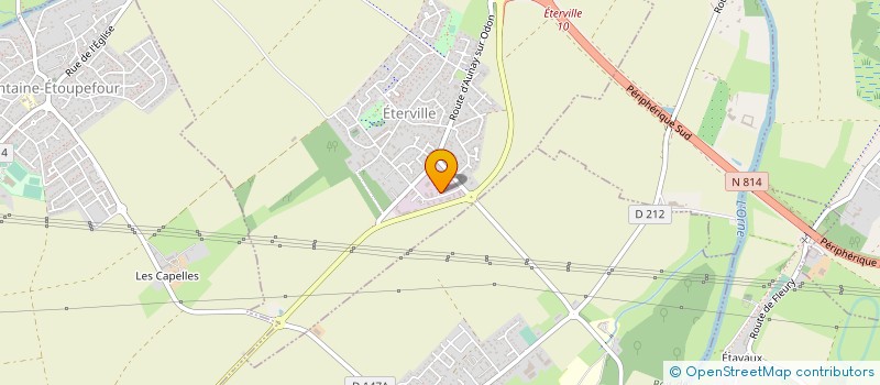 localisation de l'entreprise ATS TRANSPORT SERVICES  ETERVILLE