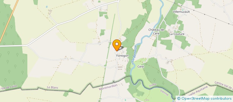 localisation de l'entreprise ATS TRAVAUX & SERVICES à SAINT-HILAIRE-SUR-BENAIZE