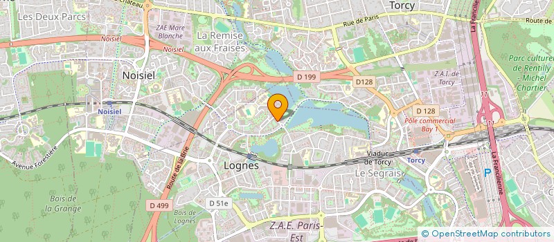 localisation de l'entreprise ATS ZENITH à LOGNES