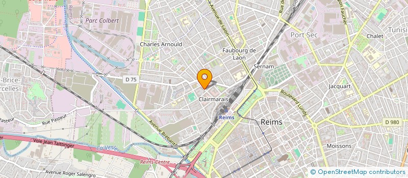 localisation de l'entreprise ATS51  REIMS