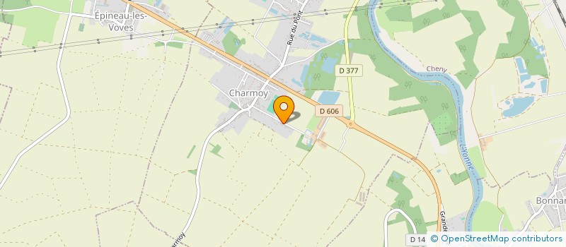 localisation de l'entreprise ATSC  CHARMOY