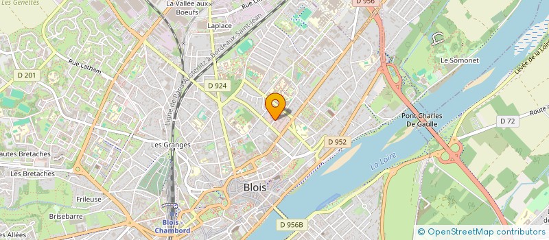 localisation de l'entreprise ATSCAF  BLOIS