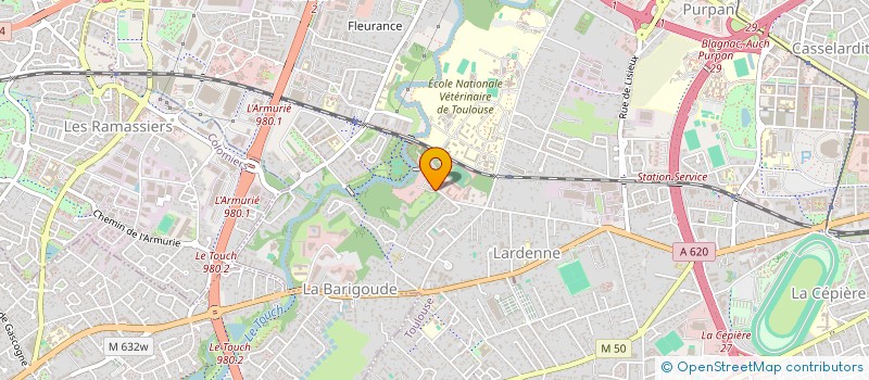 localisation de l'entreprise ATSCAF ENFIP TOULOUSE à TOULOUSE