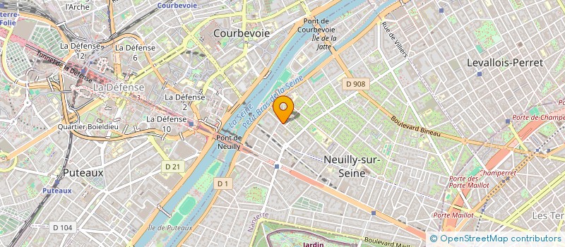 localisation de l'entreprise ATSEARCH à NEUILLY SUR SEINE