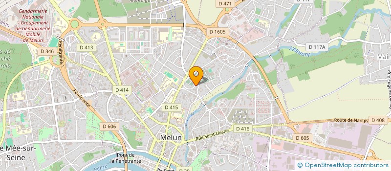 localisation de l'entreprise ATSM 77 à MELUN