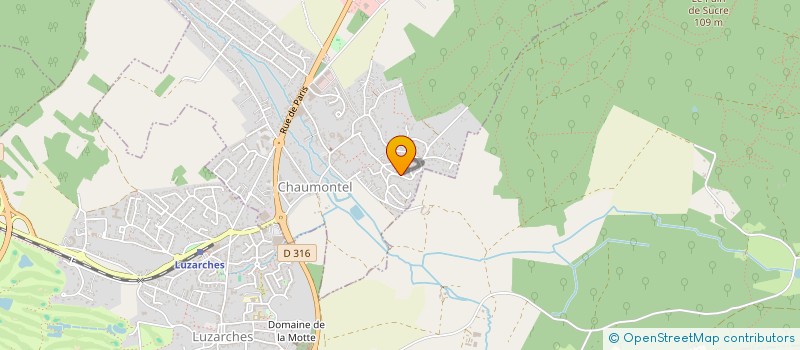 localisation de l'entreprise ATSO  LUZARCHES