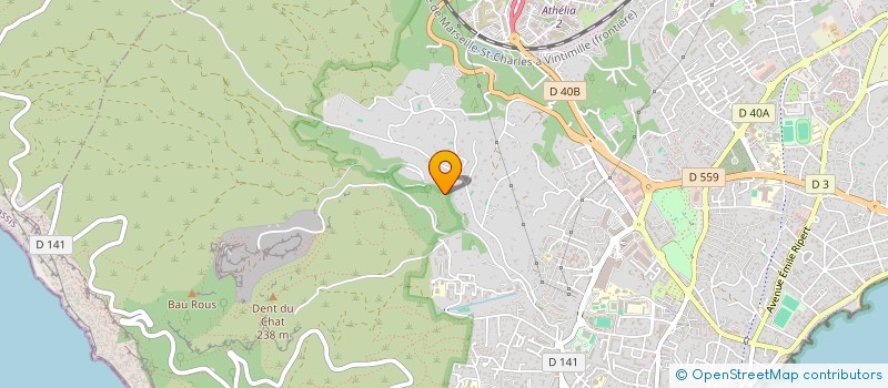 localisation de l'entreprise ATSOC GROUP  LA CIOTAT