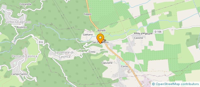 localisation de l'entreprise ATT'GESTION à CASTELLARE-DI-CASINCA