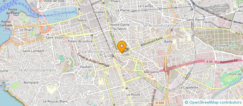 localisation de l'entreprise ATTA DEPANNE ET RENOVE à MARSEILLE