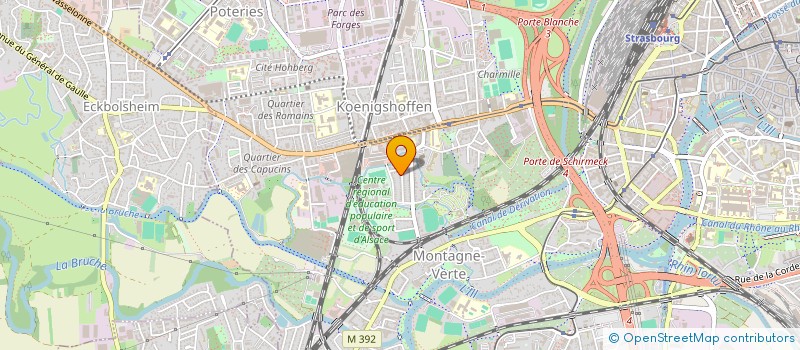 localisation de l'entreprise ATTA02 à STRASBOURG