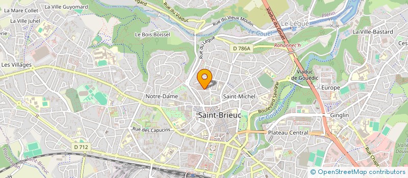 localisation de l'entreprise ATTAC 22 à SAINT-BRIEUC
