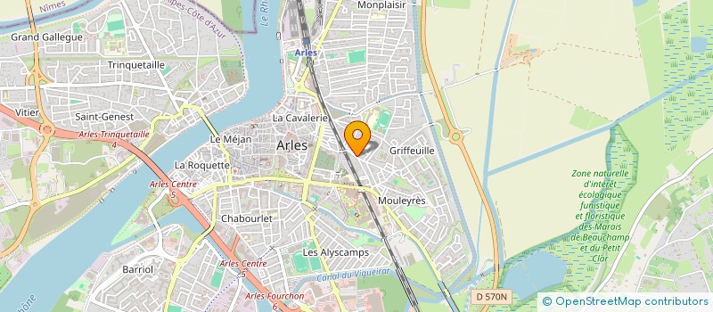 localisation de l'entreprise ATTAC PAYS D'ARLES à ARLES