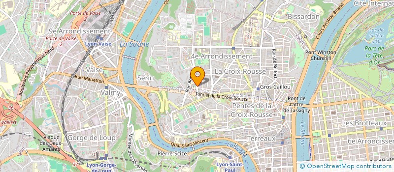 localisation de l'entreprise ATTACA à LYON