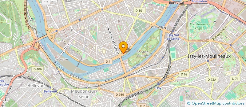 localisation de l'entreprise ATTACCANTE MEDIA à BOULOGNE-BILLANCOURT