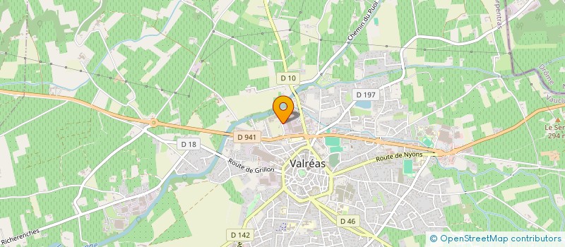 localisation de l'entreprise ATTACHES LETTRES MODERNE HIL à VALREAS