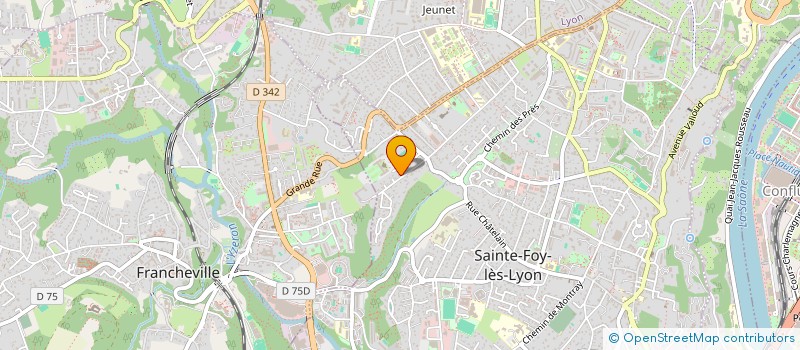 localisation de l'entreprise ATTAD INVEST  SAINTE-FOY-LES-LYON