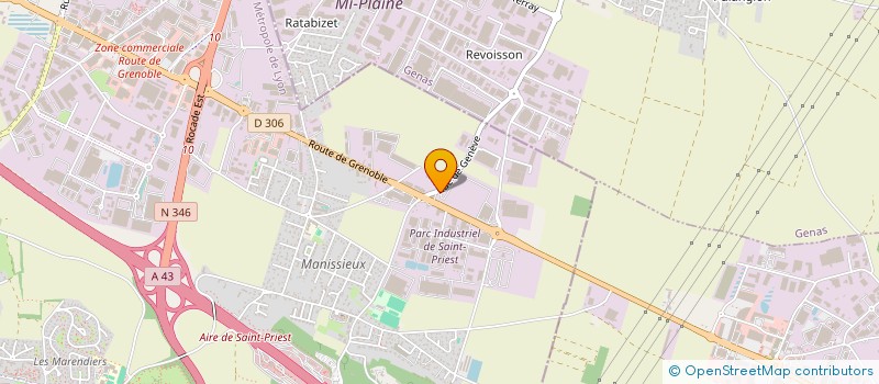 localisation de l'entreprise ATTAL IMMOBILIERE  SAINT-PRIEST