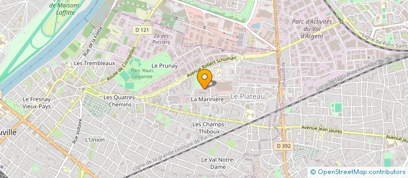 localisation de l'entreprise ATTAL'S SOCIETE  SARTROUVILLE