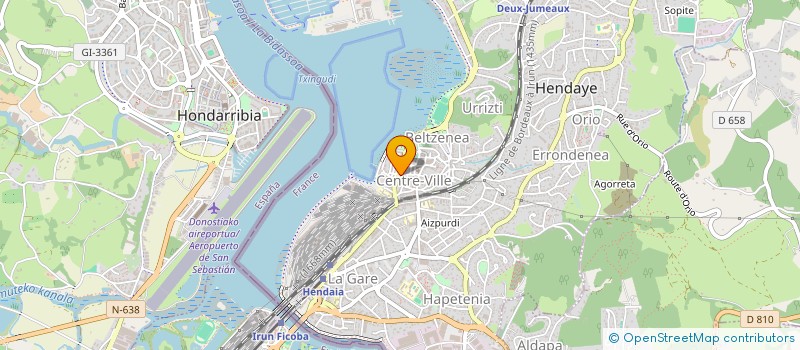 localisation de l'entreprise ATTALAYA à HENDAYE