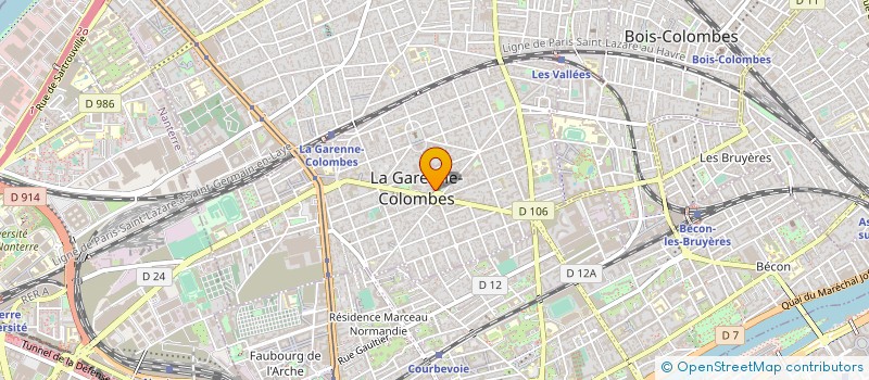 localisation de l'entreprise ATTALI TRADING COMPANY à LA GARENNE COLOMBES