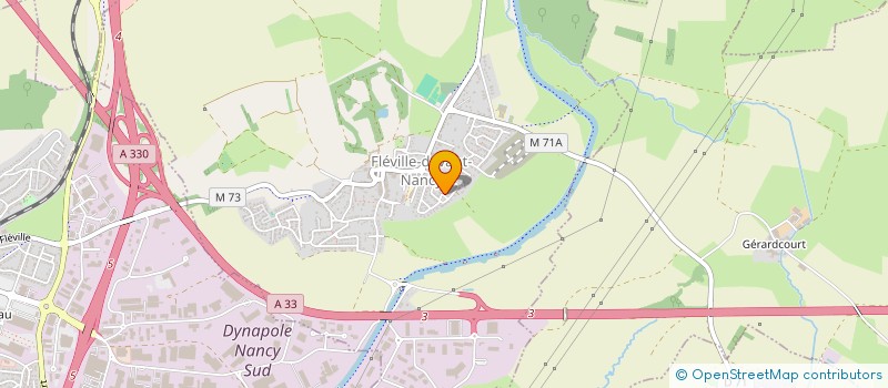 localisation de l'entreprise ATTANCOURT  FLEVILLE-DEVANT-NANCY